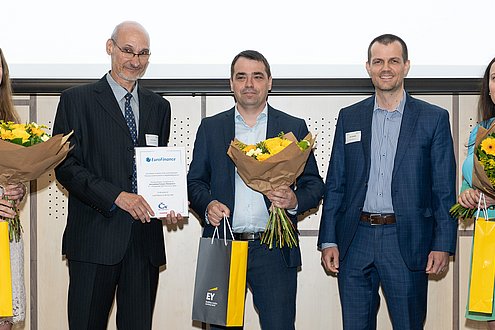 Preisverleihung des Treasury Project of the Year durch die Czech Treasury Association und EY